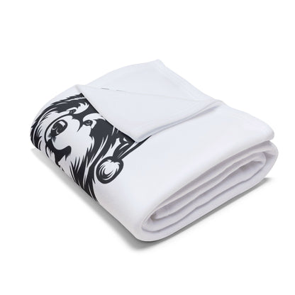 Santa Paws Malamute Arctic Fleece Blanket