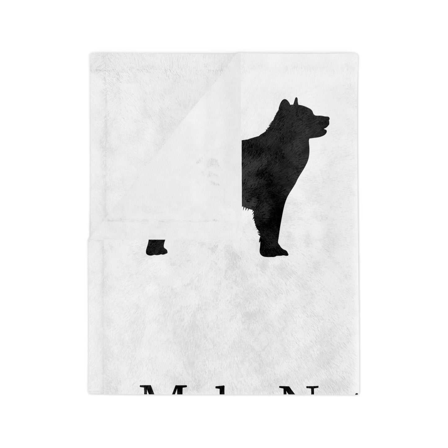 Mala-Not-A-Mute Velveteen Microfiber Blanket