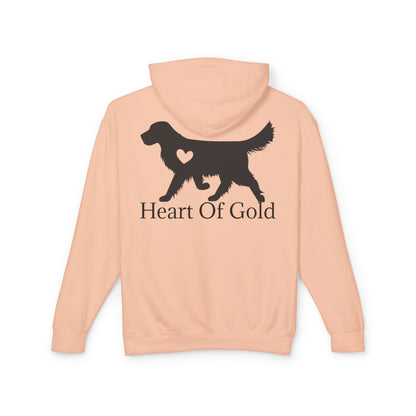 Heart Of Gold Unisex Lightweight Hoodie