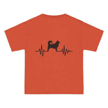 My Heart Beats For Malamutes Men's Short-Sleeve Crewneck Tee