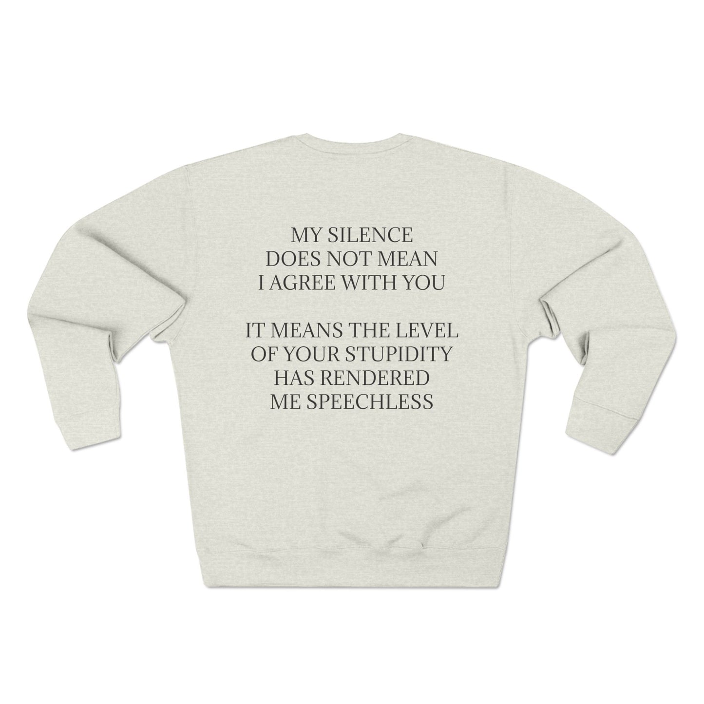 Speechless Unisex Crewneck Sweatshirt
