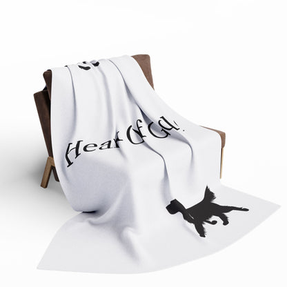 Heart Of Gold Arctic Fleece Blanket