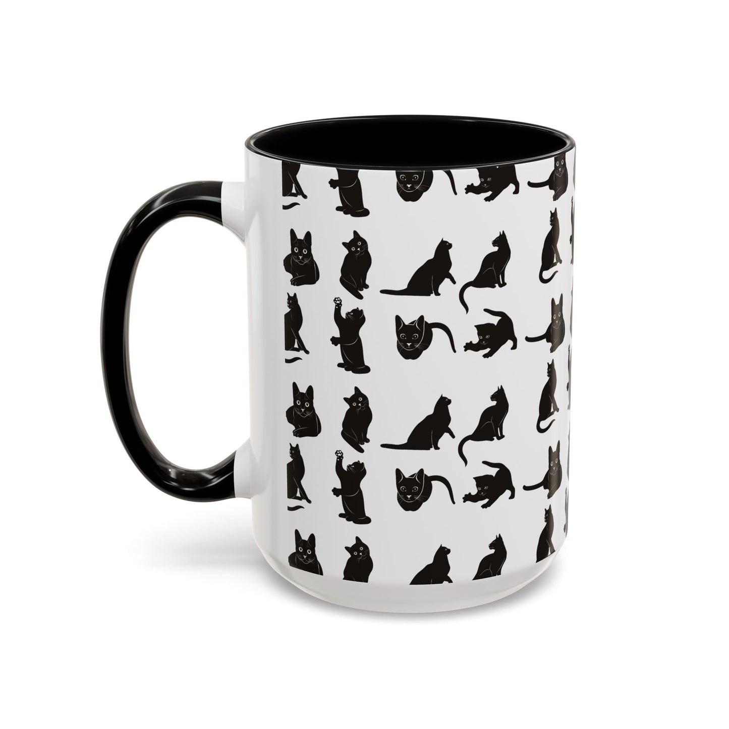 Cats 2-Tone Coffee Mug