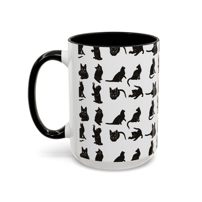 Cats 2-Tone Coffee Mug