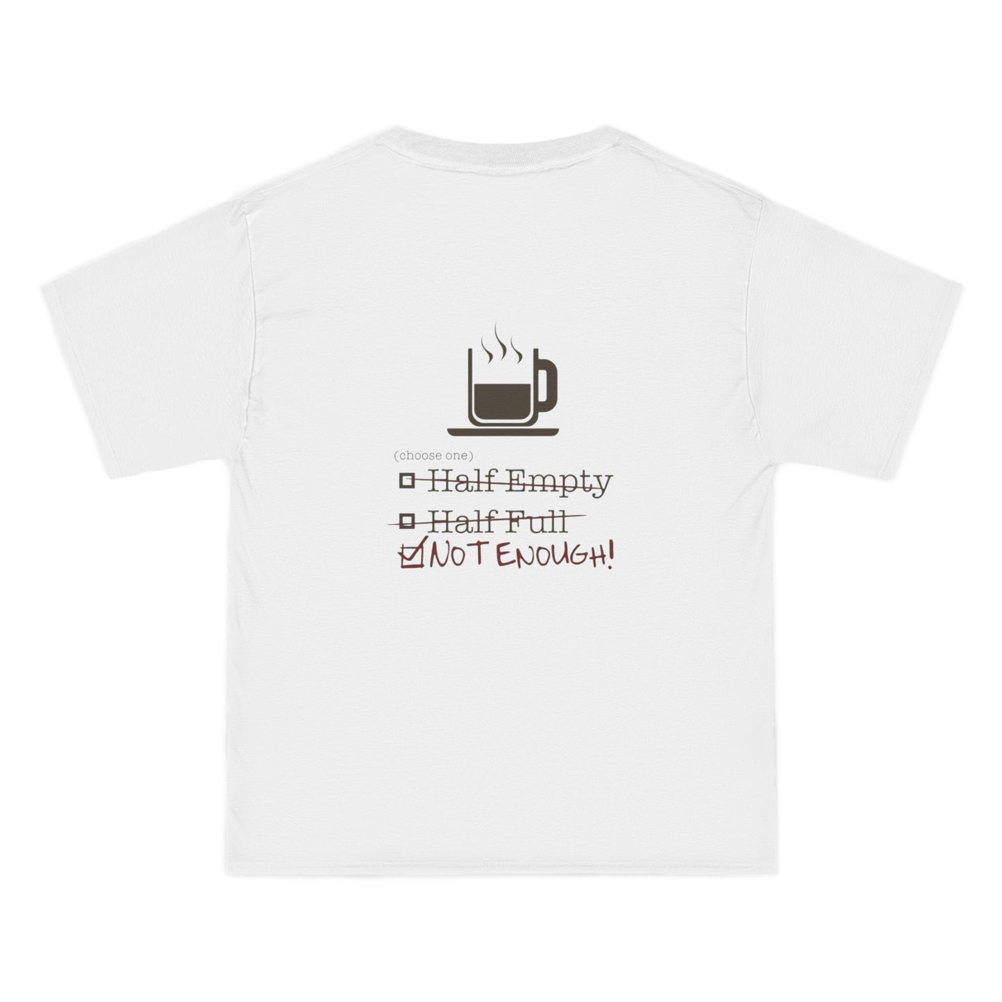 Not Enough Men's Short-Sleeve Crewneck Tee