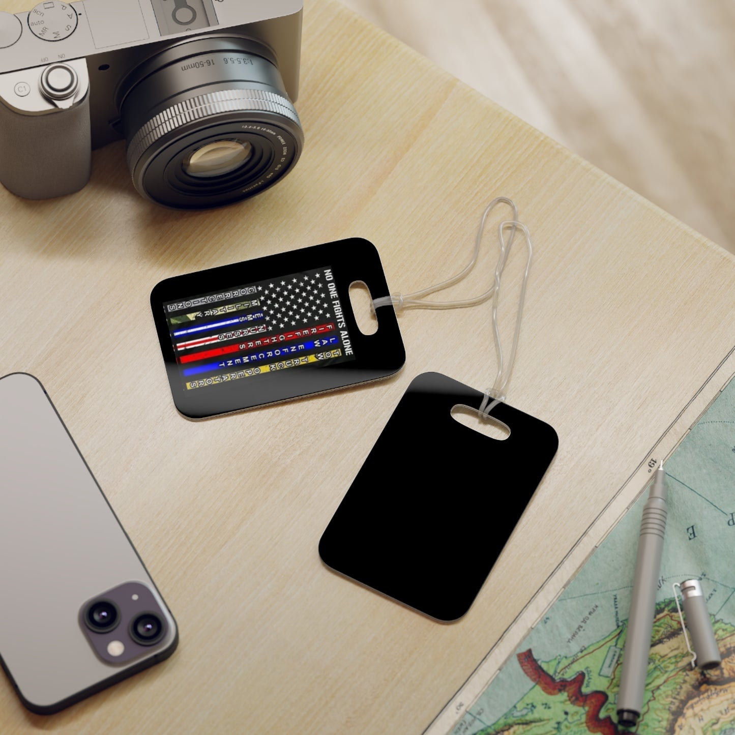 No One Fights Alone Luggage Tag