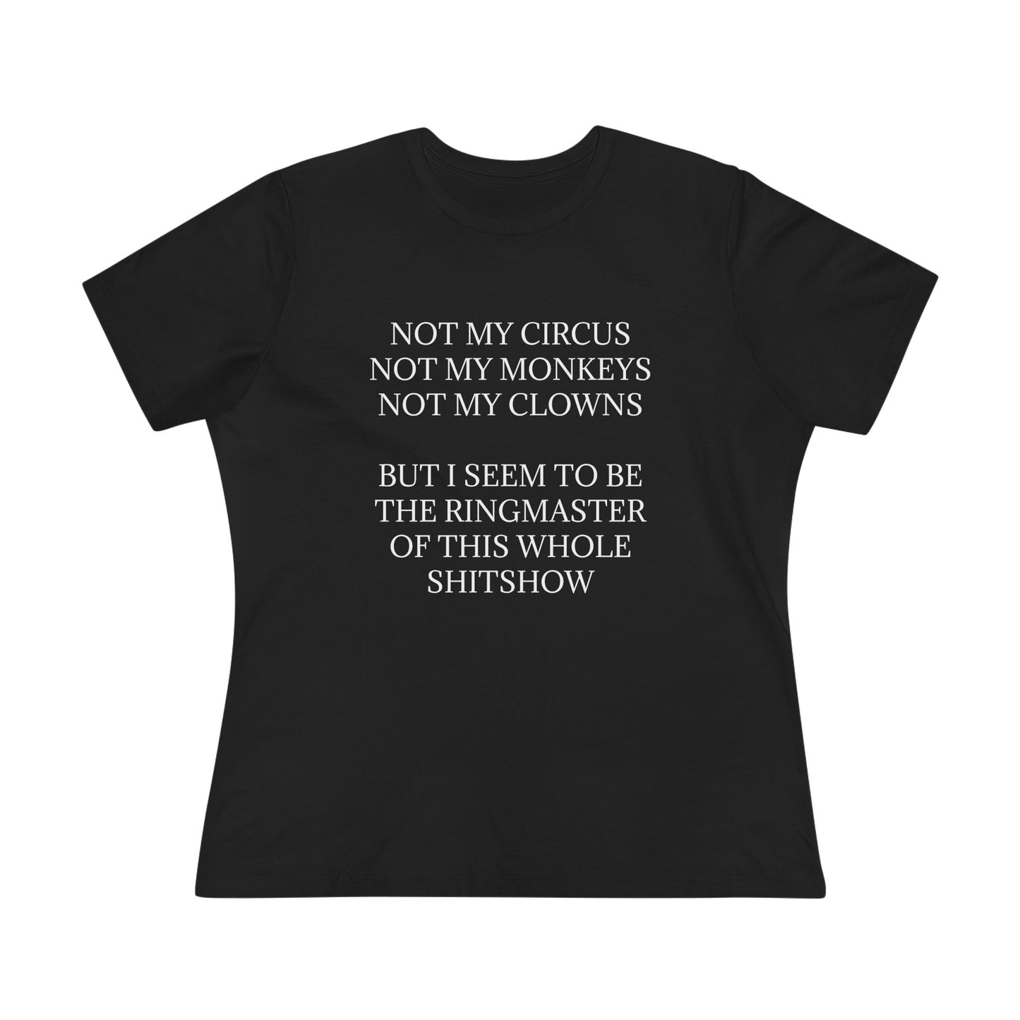 Ringmaster Women's Short Sleeve Crewneck Tee