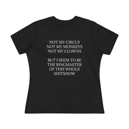 Ringmaster Women's Short Sleeve Crewneck Tee