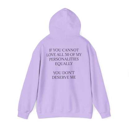 50 Personalities Unisex Hoodie
