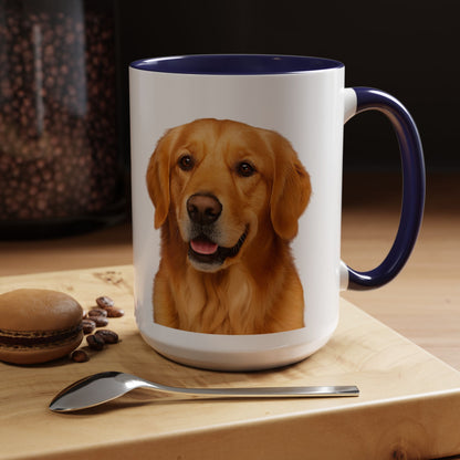 Golden Head 2-Tone Coffee Mug