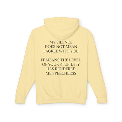 Speechless Unisex Lightweight Hoodie