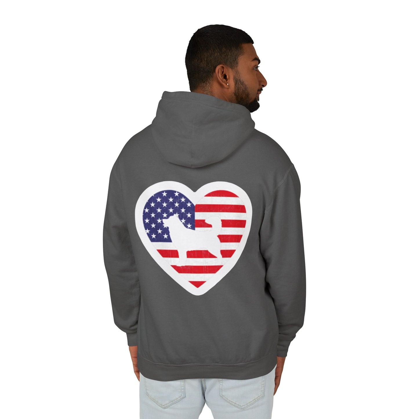 Malamute Flag Unisex Lightweight Hoodie
