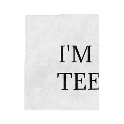 Raising Teenagers Velveteen Microfiber Blanket