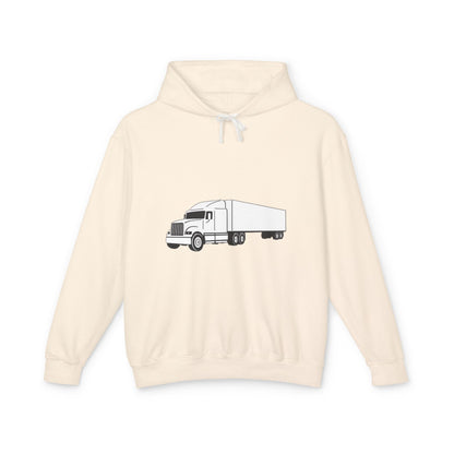 Semi Truck Unisex Lightweight Hoodie