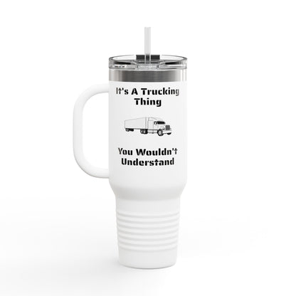 Trucking Thing Insulated Travel Mug