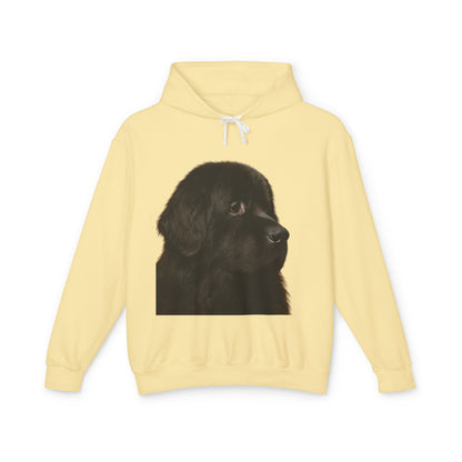 Newfie Head Unisex Lightweight Hoodie