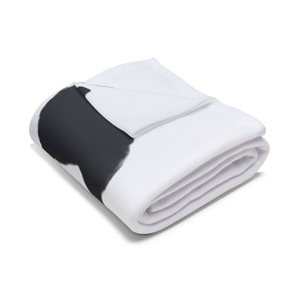 Aussie  Silhouette Arctic Fleece Blanket