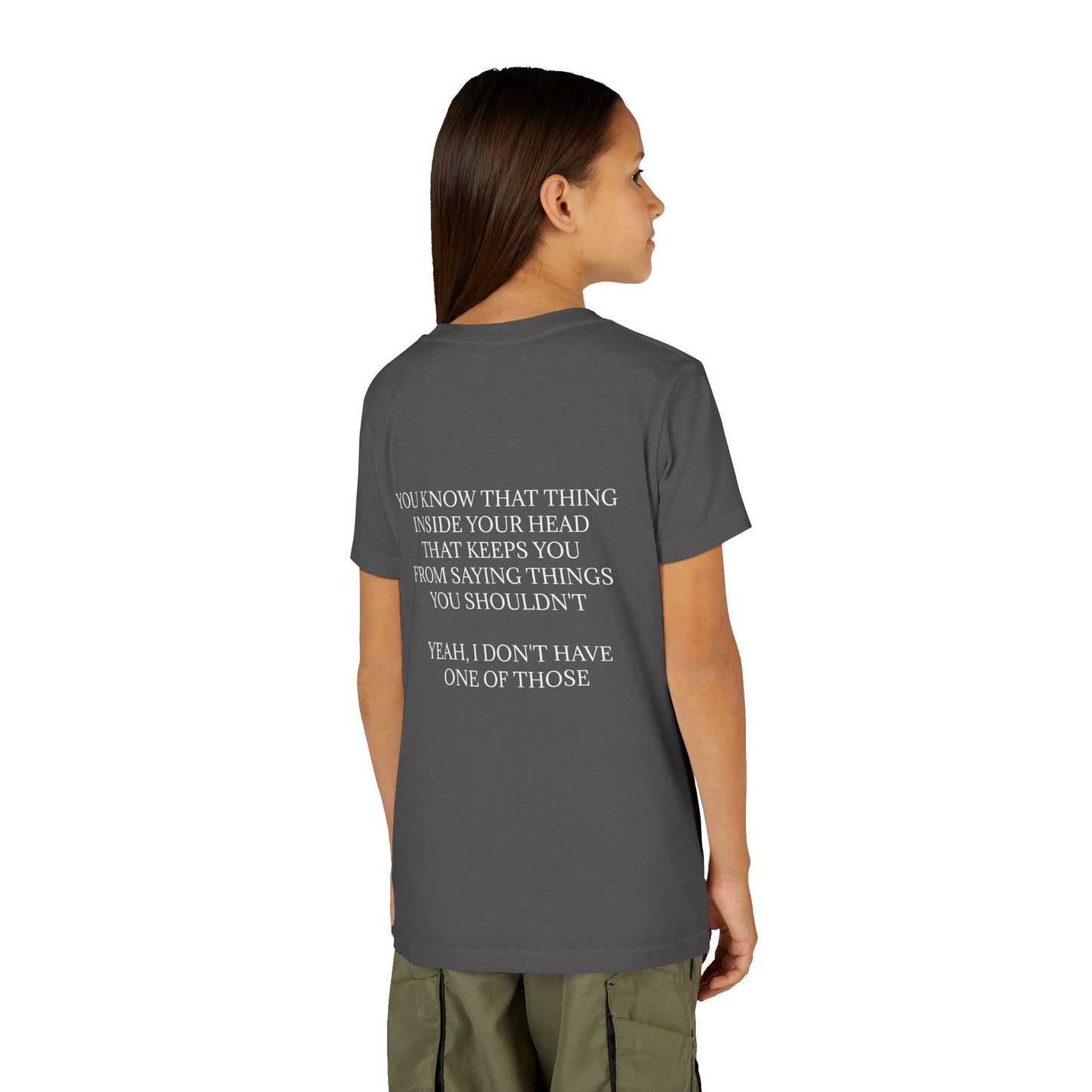 No Filter Youth Unisex Short Sleeve Crewneck Tee