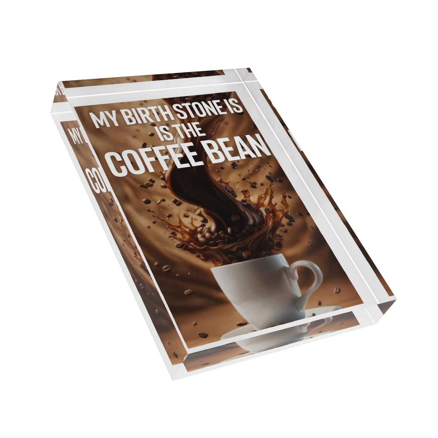 Birth Stone Acrylic Photo Block