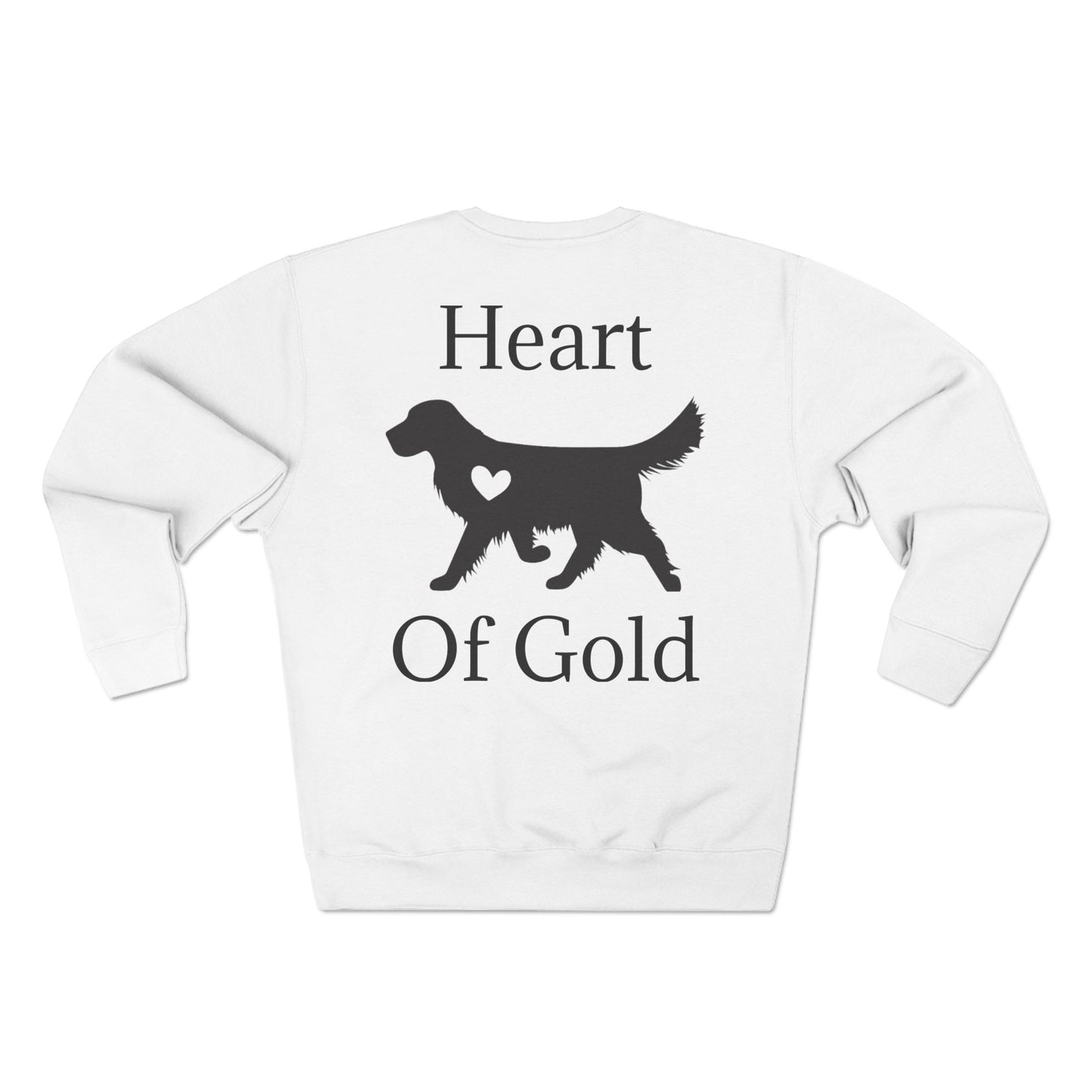 Heart Of Gold Unisex Crewneck Sweatshirt