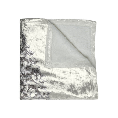 Happy Howl-idays Crushed Velvet Blanket