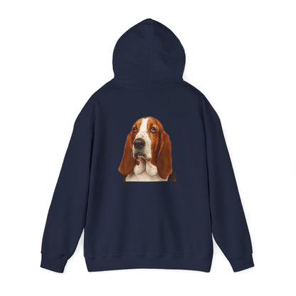 Basset Head Unisex Hoodie