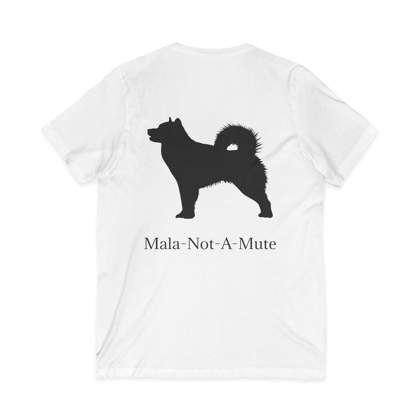Mala-Not-A-Mute Unisex Short Sleeve V-Neck Tee