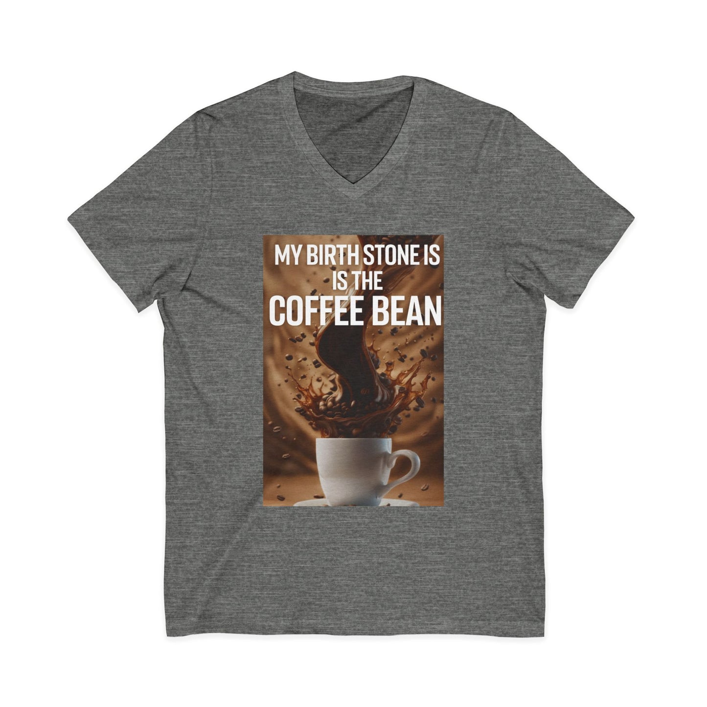 Birth Stone Unisex Short Sleeve V-Neck Tee