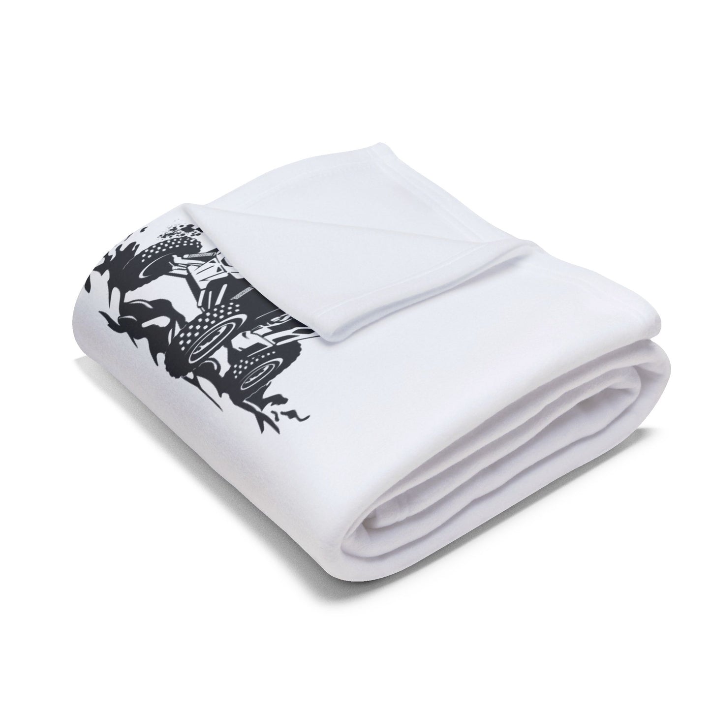 Slingin' Mud Side By Side Arctic Fleece Blanket