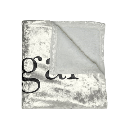 Legal H**ker Heavy Tow Truck Crushed Velvet Blanket