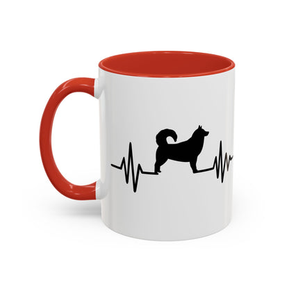 My Heart Beats For Malamutes 2-Tone Coffee Mug
