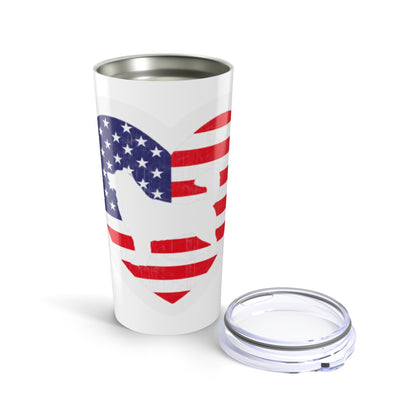 Malamute Flag Tumbler