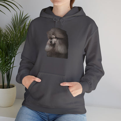 Poodle Head Unisex Hoodie