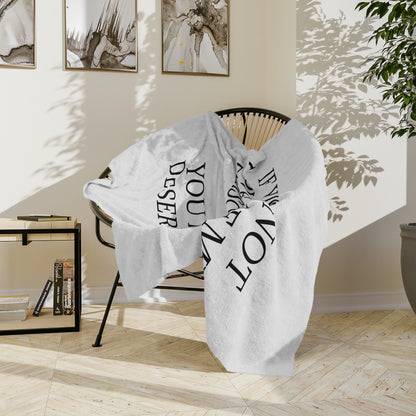 50 Personalities Velveteen Microfiber Blanket
