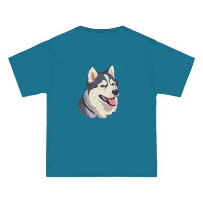 Malamute Head Men's Short-Sleeve Crewneck Tee