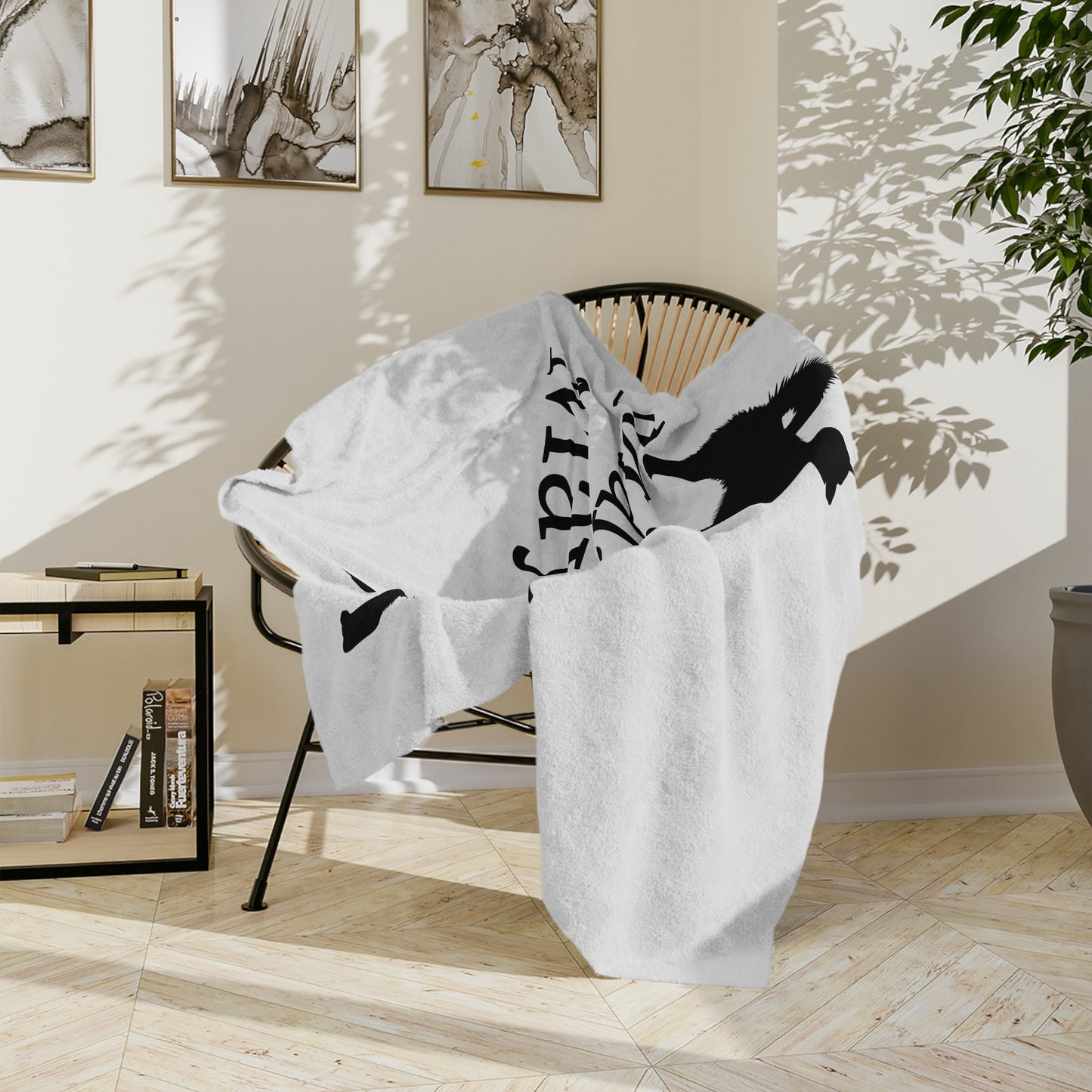 Malamute Mayhem Velveteen Microfiber Blanket