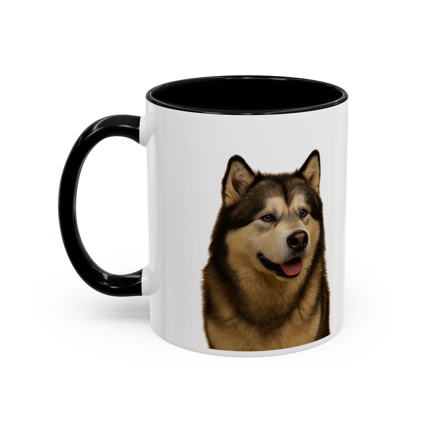 Malamute Head 2-Tone Coffee Mug