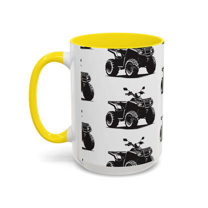 Off The Beaten Path Quad 2-Tone Coffee Mug