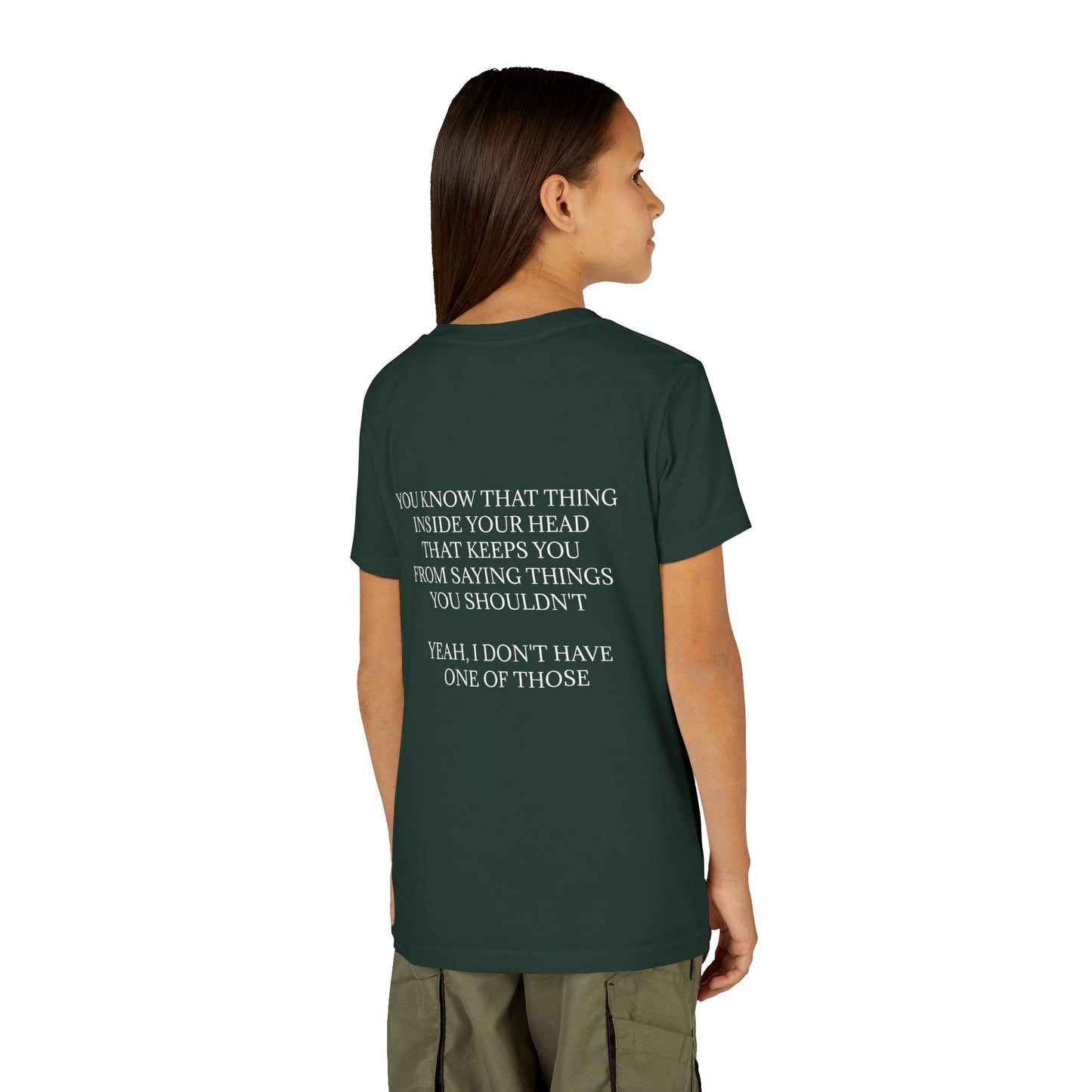 No Filter Youth Unisex Short Sleeve Crewneck Tee