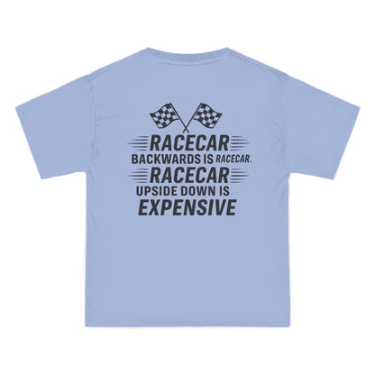 Racecar Backwards Men's Short-Sleeve Crewneck Tee