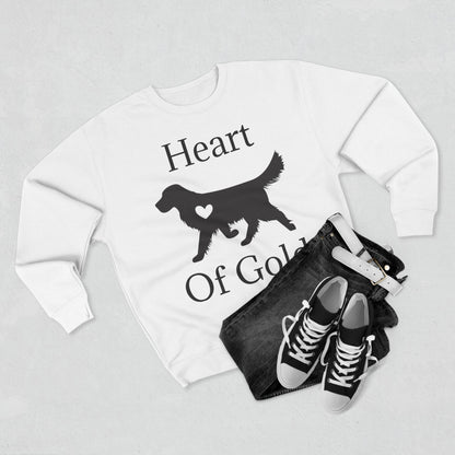 Heart Of Gold Unisex Crewneck Sweatshirt