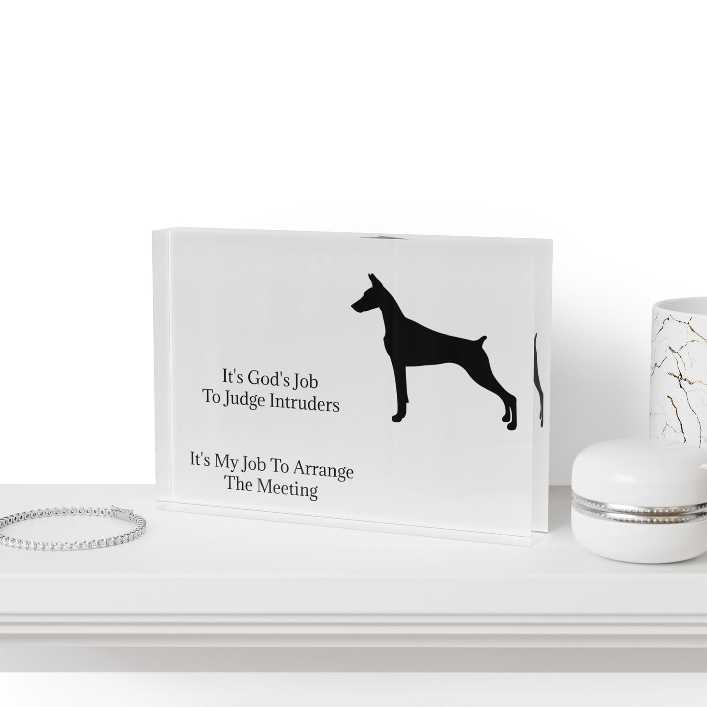 Arrange The Meeting Acrylic Photo Block