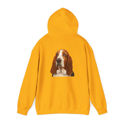 Basset Head Unisex Hoodie