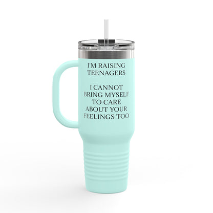 Raising Teenaers Insulated Travel Mug