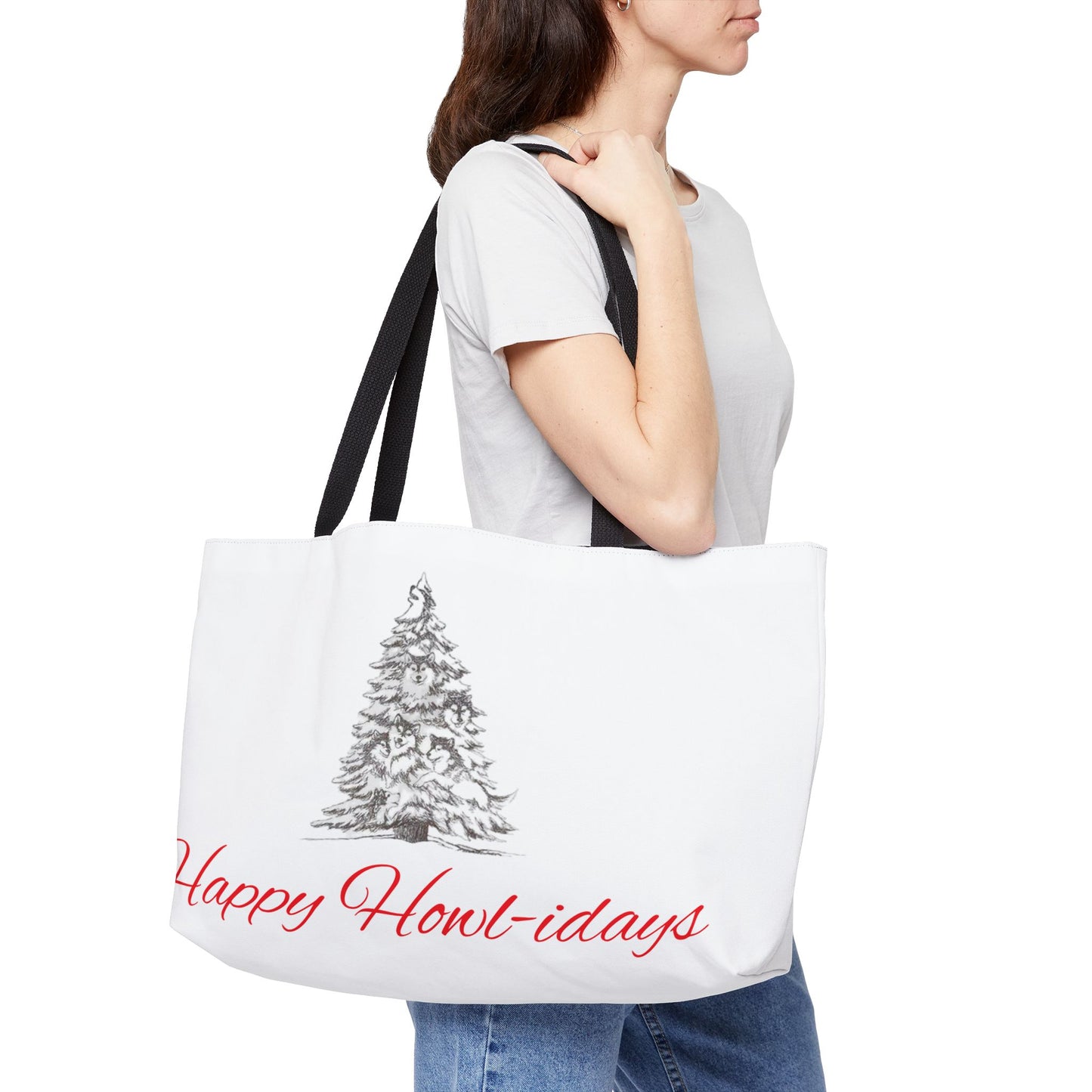 Happy Howl-idays Weekender Tote Bag