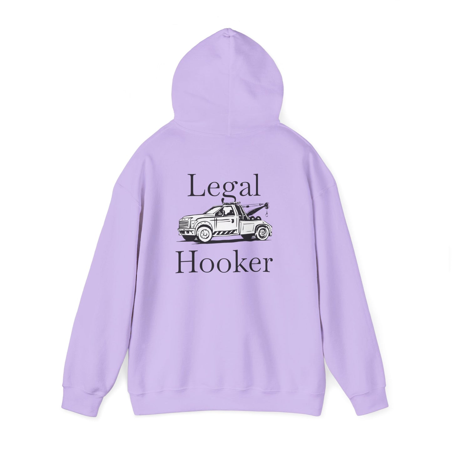 Legal H**ker Wheel Lift Tow Truck Unisex Hoodie
