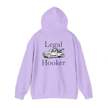 Legal H**ker Wheel Lift Tow Truck Unisex Hoodie