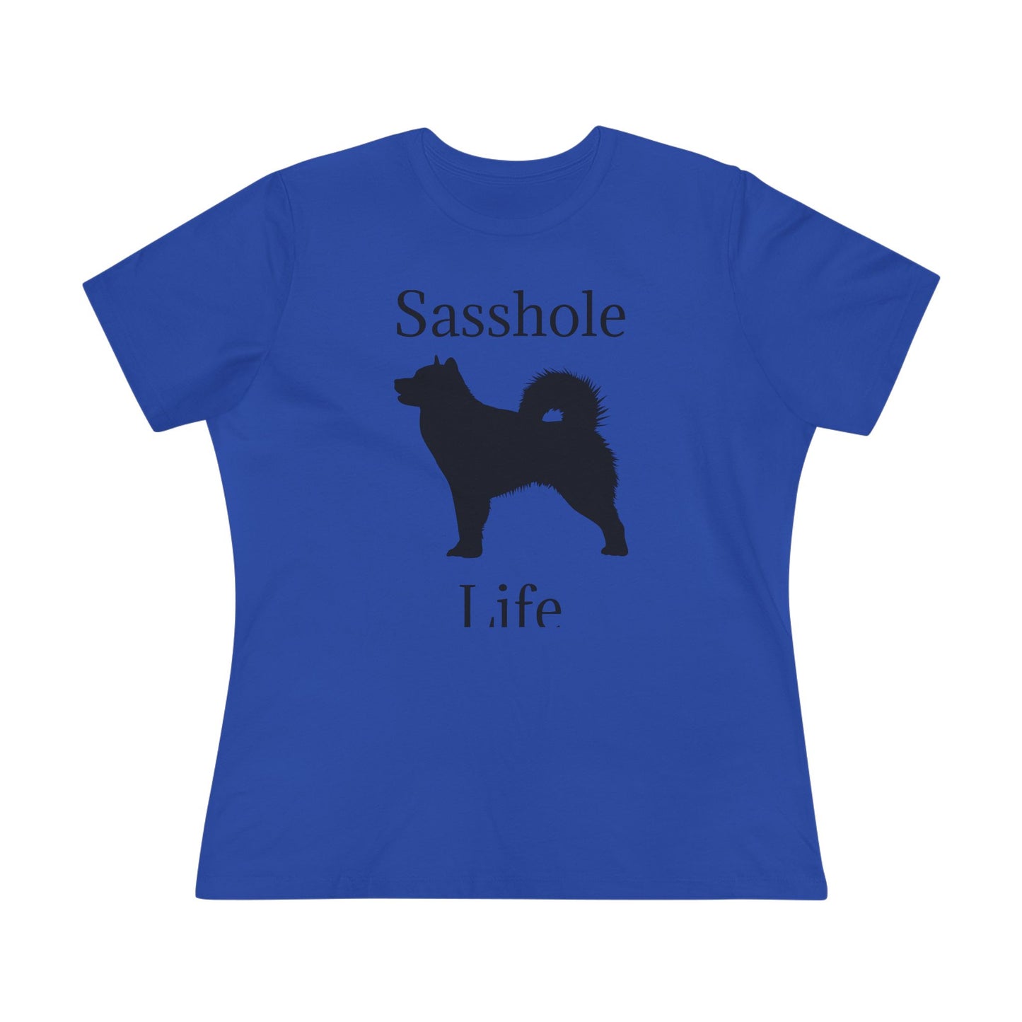 Sasshole Life Women's Short Sleeve Crewneck Tee