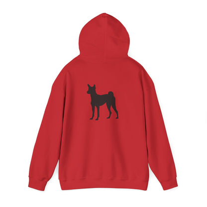 Basenji Silhouette Unisex Hoodie