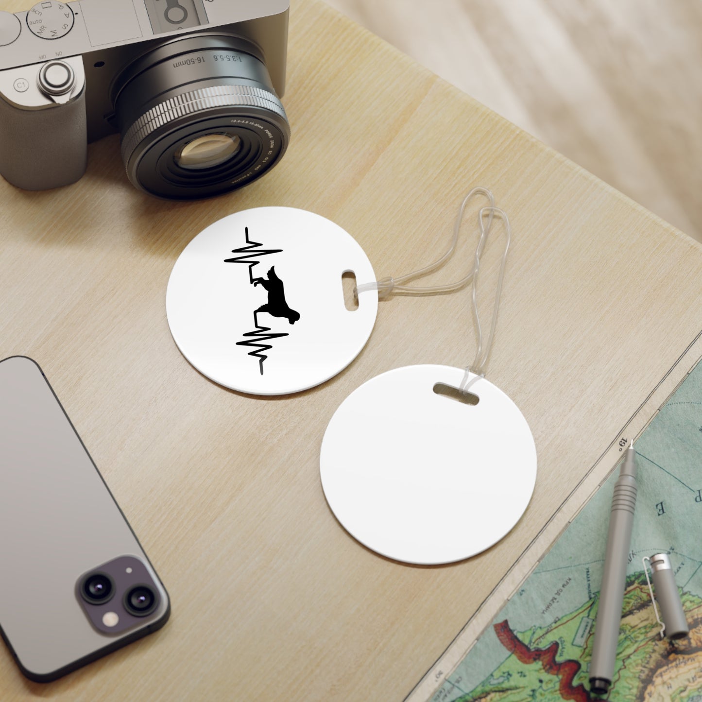 My Heart Beats For Goldens Luggage Tag